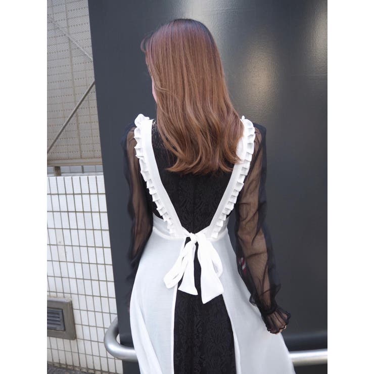 メイドライクレースマキシワンピース[品番：MKSW0039420]｜EATME 