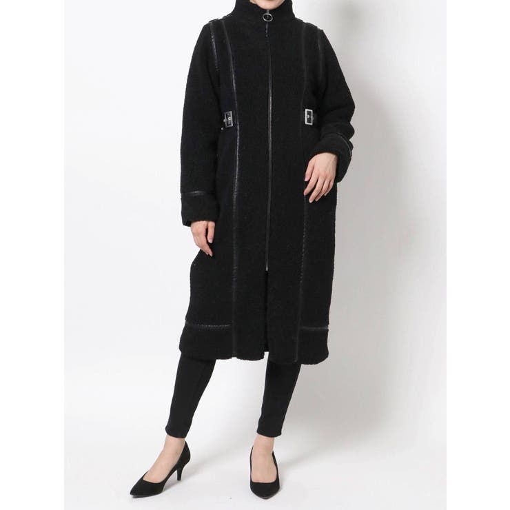 ダブルベルトボアコート[品番：MKSW0041612]｜EATME（イートミー）の