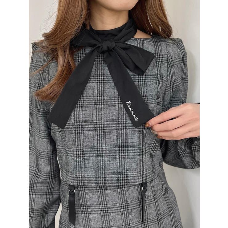 2ピースライクボウタイワンピース[品番：MKSW0041617]｜EATME