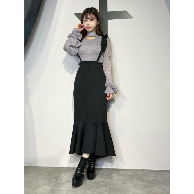 BACKレースアップマーメイドスカート[品番：MKSW0042373]｜EATME