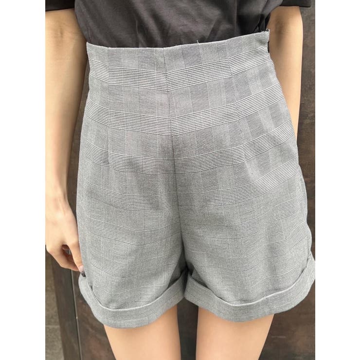 プリーツラップ付きショートパンツ[品番：MKSW0044663]｜EATME