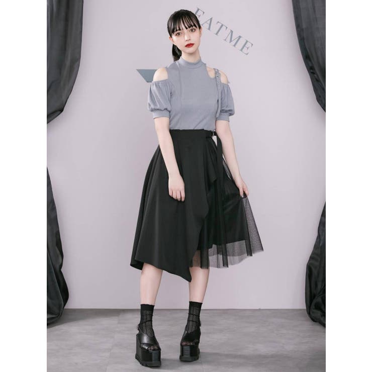 2WAYアシンメトリースカート[品番：MKSW0044665]｜EATME（イートミー