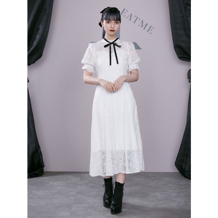 メイドライクレースワンピース[品番：MKSW0046656]｜EATME（イートミー）のレディースファッション通販｜SHOPLIST（ショップリスト）