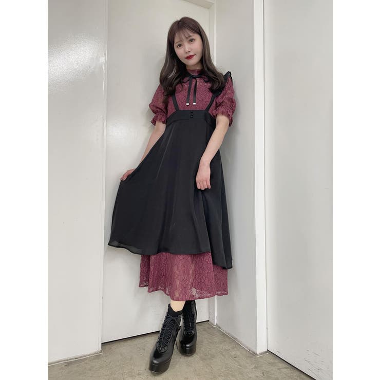 メイドライクレースワンピース[品番：MKSW0046656]｜EATME（イートミー）のレディースファッション通販｜SHOPLIST（ショップリスト）