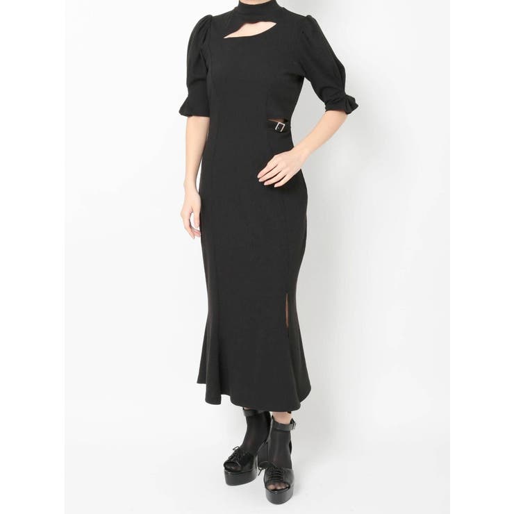 カットアウトマーメイドニットワンピース ワンピース カットアウトマーメイドワンピース : ZOZOTOWN Yahoo!店