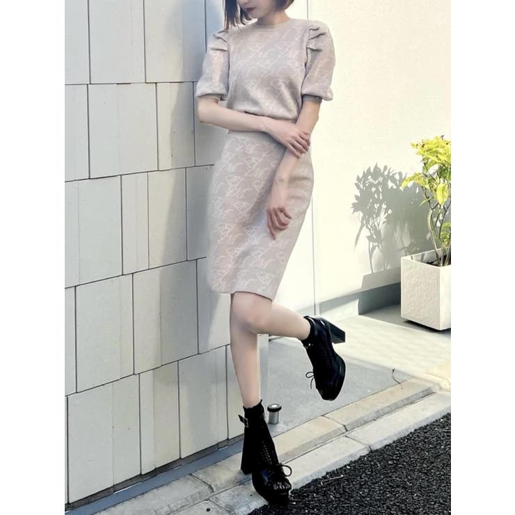 EMロゴニットスカート[品番：MKSW0046667]｜EATME（イートミー）の