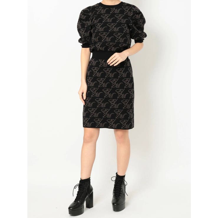 EMロゴニットスカート[品番：MKSW0046667]｜EATME（イートミー）の