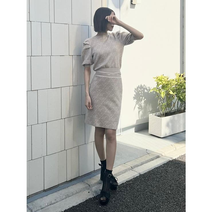 EMロゴニットスカート[品番：MKSW0046667]｜EATME（イートミー）の