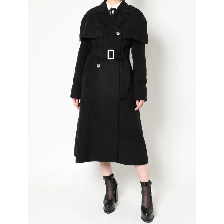 ケープ付きロングコート | EATME | 詳細画像34 