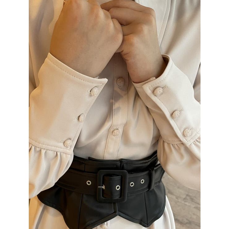 2WAYコルセット付きシャツワンピース | EATME | 詳細画像26 