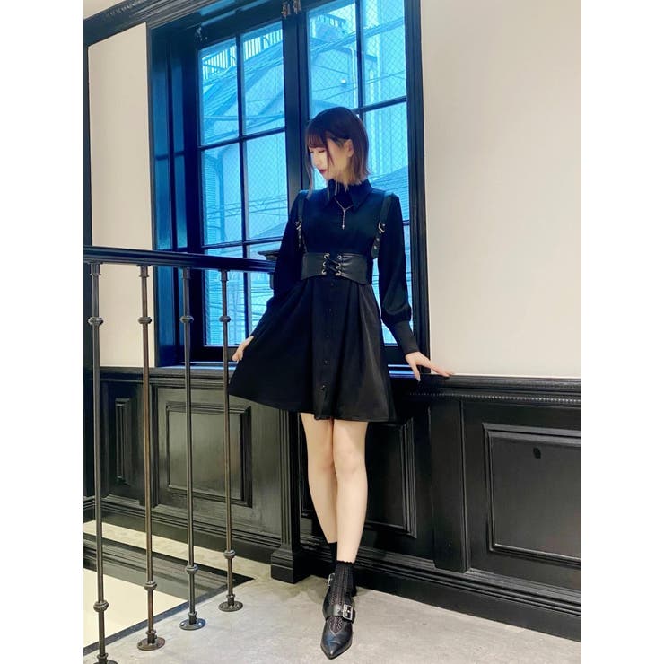 2WAYコルセット付きシャツワンピース | EATME | 詳細画像30 