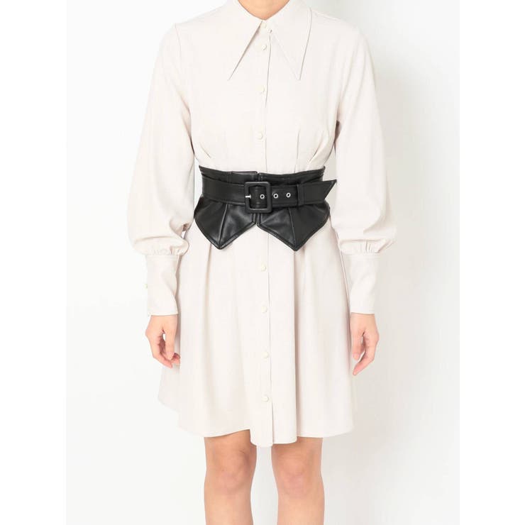 2WAYコルセット付きシャツワンピース | EATME | 詳細画像38 