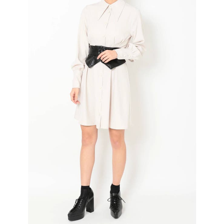 2WAYコルセット付きシャツワンピース | EATME | 詳細画像46 