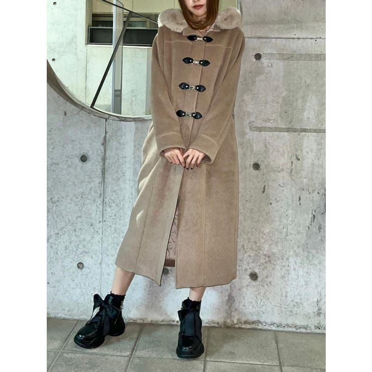 ベルテッドダッフルコート[品番：MKSW0048128]｜EATME