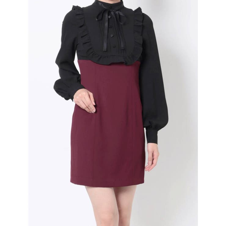 定価14300円【EATME】メイドライクドッキングワンピース EATME メイドライクドッキングワンピース（ミックス