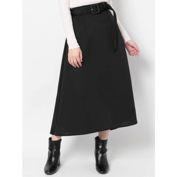 ベルテッドイレヘムフレアスカート | EATME | 詳細画像30 