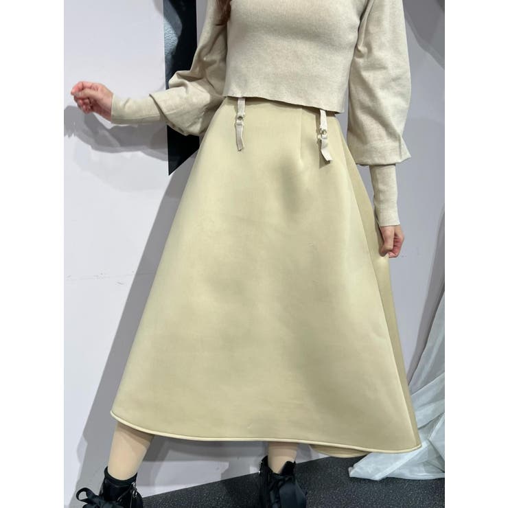 ベルテッドイレヘムフレアスカート | EATME | 詳細画像5 