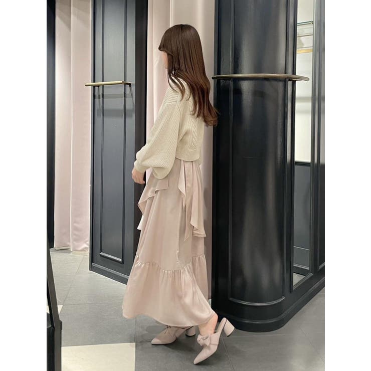 フレアラップティアードスカート | EATME | 詳細画像14 