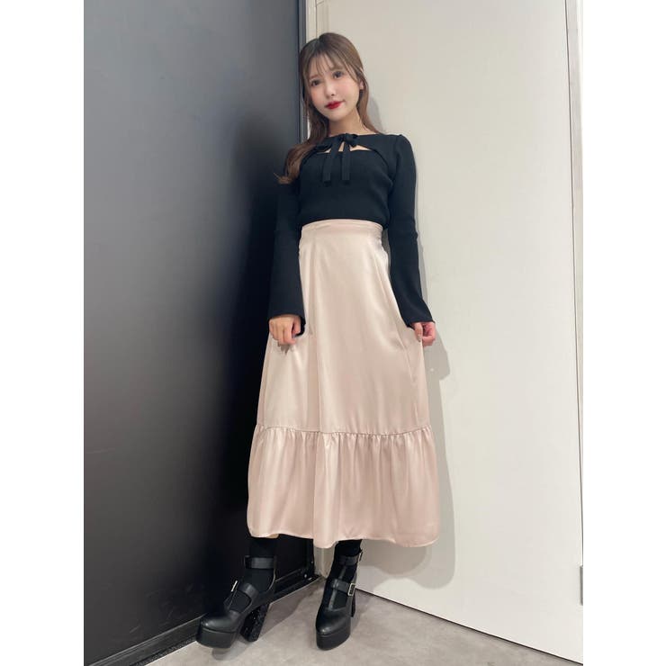 フレアラップティアードスカート | EATME | 詳細画像18 