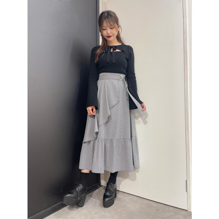 フレアラップティアードスカート | EATME | 詳細画像23 