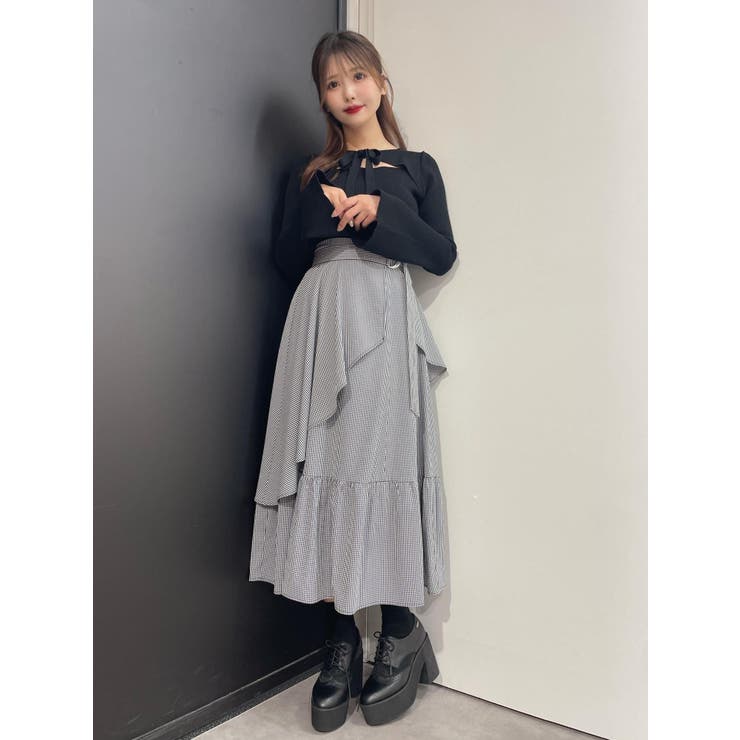 フレアラップティアードスカート | EATME | 詳細画像24 