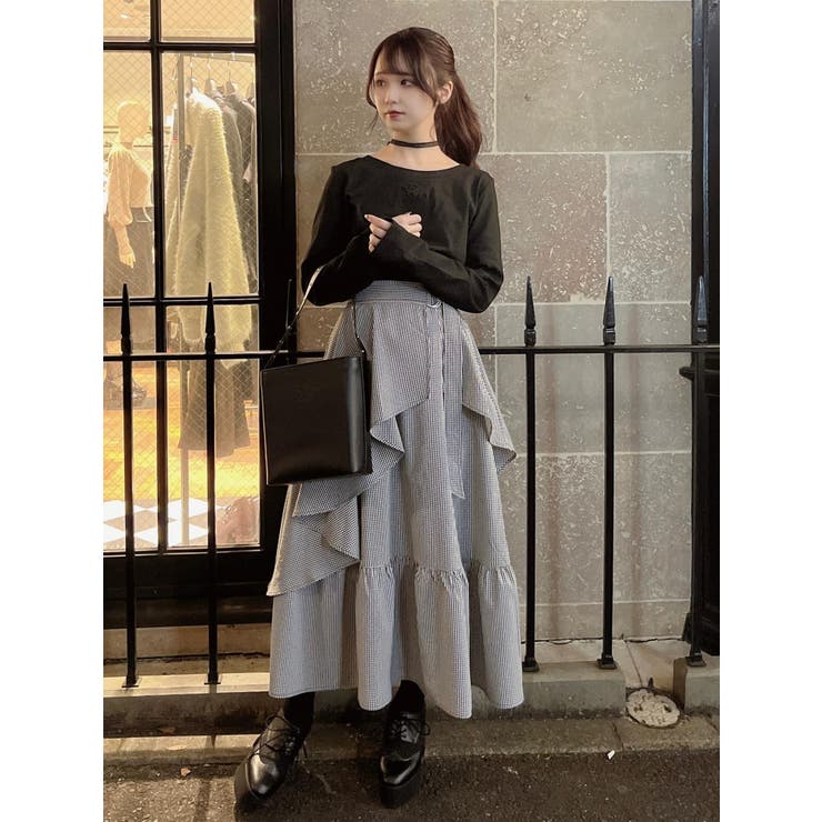 フレアラップティアードスカート | EATME | 詳細画像29 