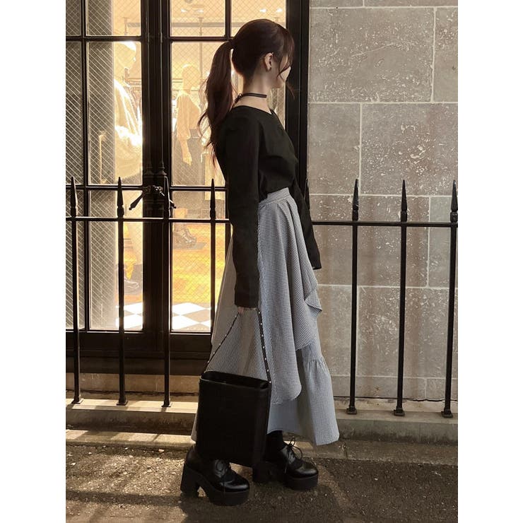 フレアラップティアードスカート | EATME | 詳細画像30 