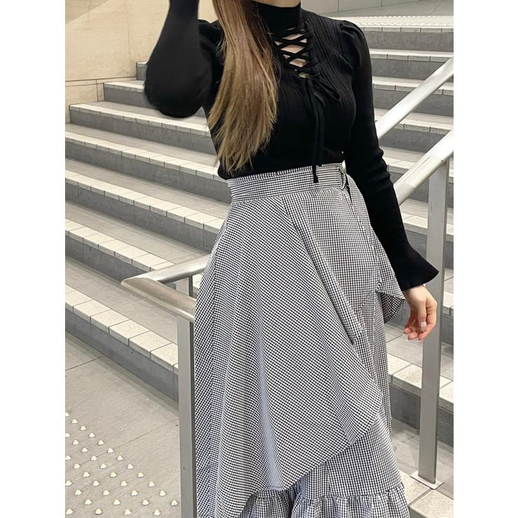 フレアラップティアードスカート | EATME | 詳細画像36 