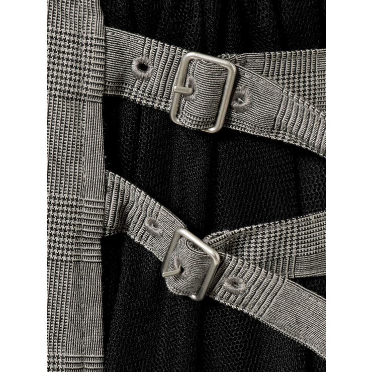 トリプルベルトチュールコンビフレアスカート | EATME | 詳細画像22 