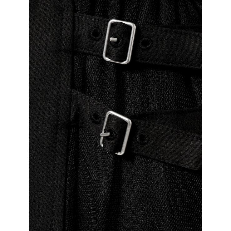 トリプルベルトチュールコンビフレアスカート | EATME | 詳細画像23 