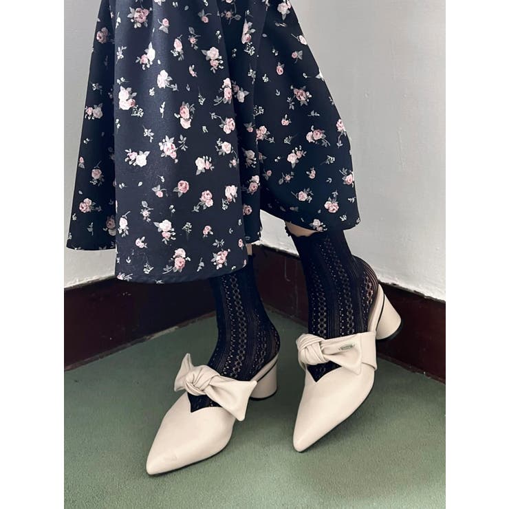 EATME（イートミー）の「リボンミュール（サンダル）」 - WEAR
