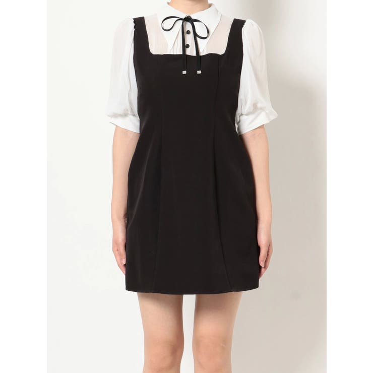 パフスリーブレイヤードワンピース | EATME | 詳細画像24 