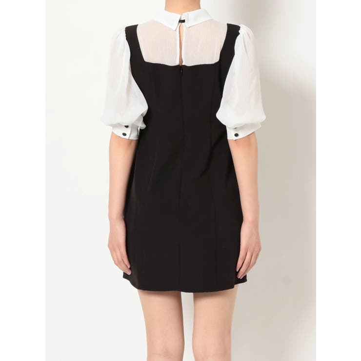 パフスリーブレイヤードワンピース | EATME | 詳細画像26 