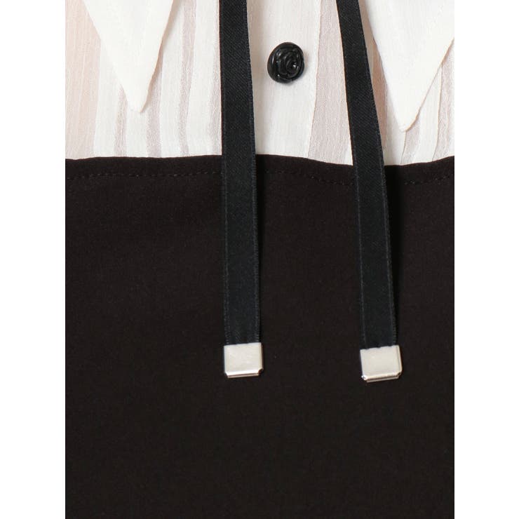 パフスリーブレイヤードワンピース | EATME | 詳細画像31 