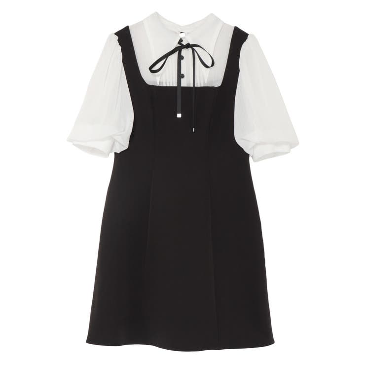 パフスリーブレイヤードワンピース | EATME | 詳細画像40 