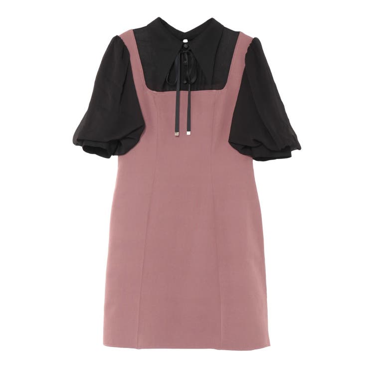 パフスリーブレイヤードワンピース | EATME | 詳細画像43 