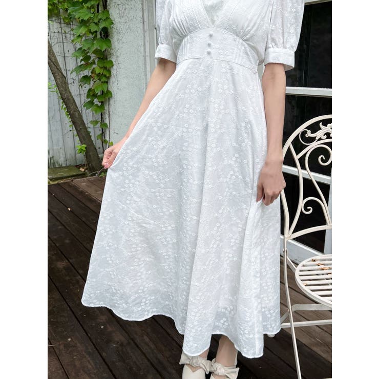 Vネックレディワンピース | EATME | 詳細画像11 