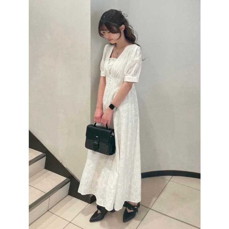 Vネックレディワンピース | EATME | 詳細画像19 