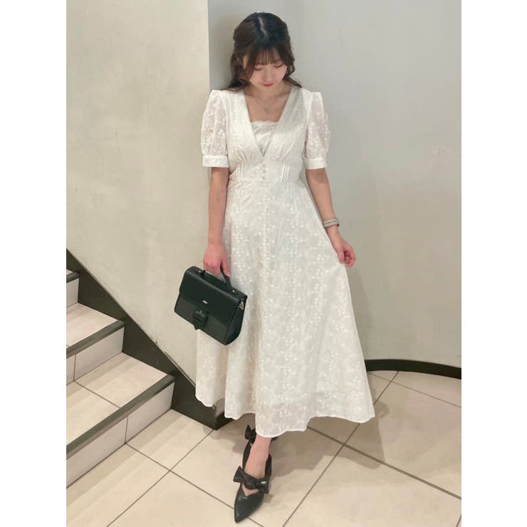 Vネックレディワンピース | EATME | 詳細画像20 