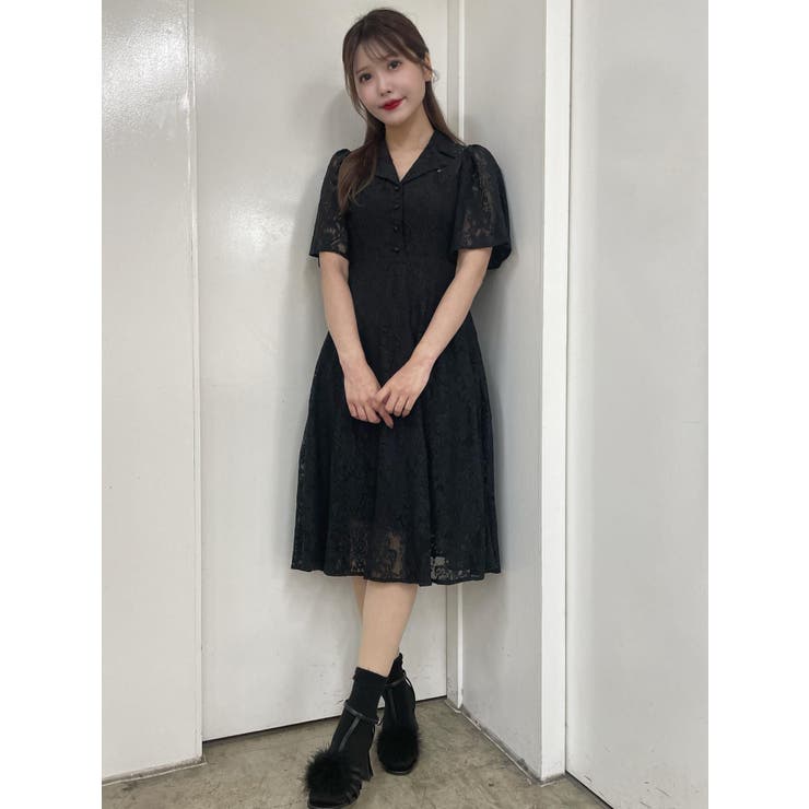 Taylor☆エレガントなレッドレースワンピース baa7baa6c2c0246f3e0afc0d821ae7