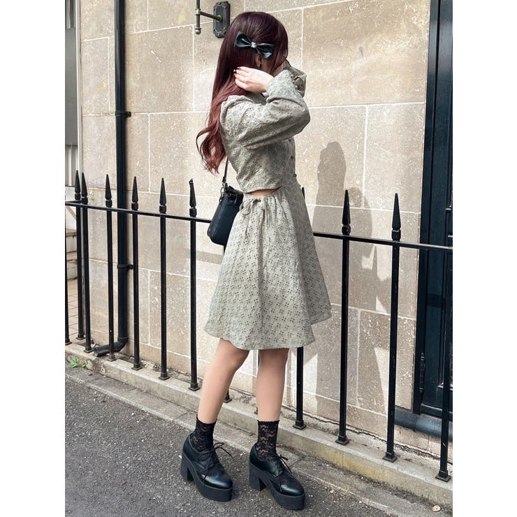 ウエストオープンコットンレースワンピース | EATME | 詳細画像24 