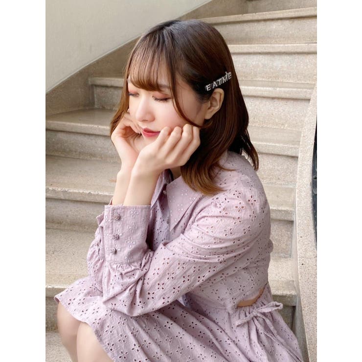 ウエストオープンコットンレースワンピース | EATME | 詳細画像32 