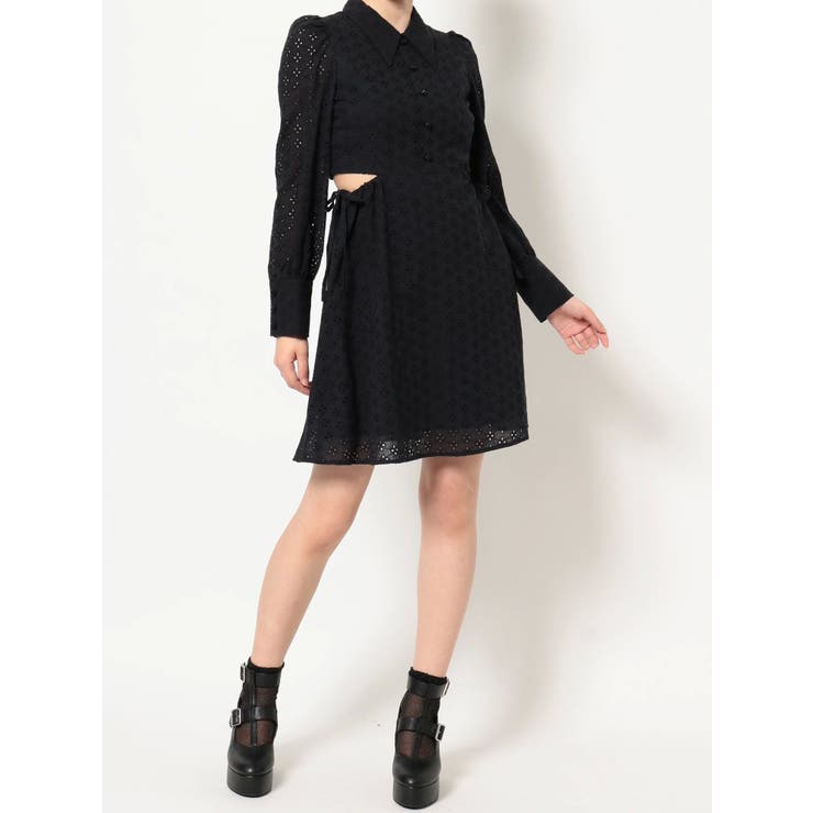 ウエストオープンコットンレースワンピース | EATME | 詳細画像43 