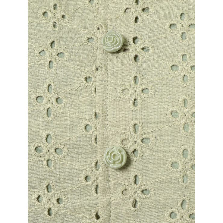 ウエストオープンコットンレースワンピース | EATME | 詳細画像45 