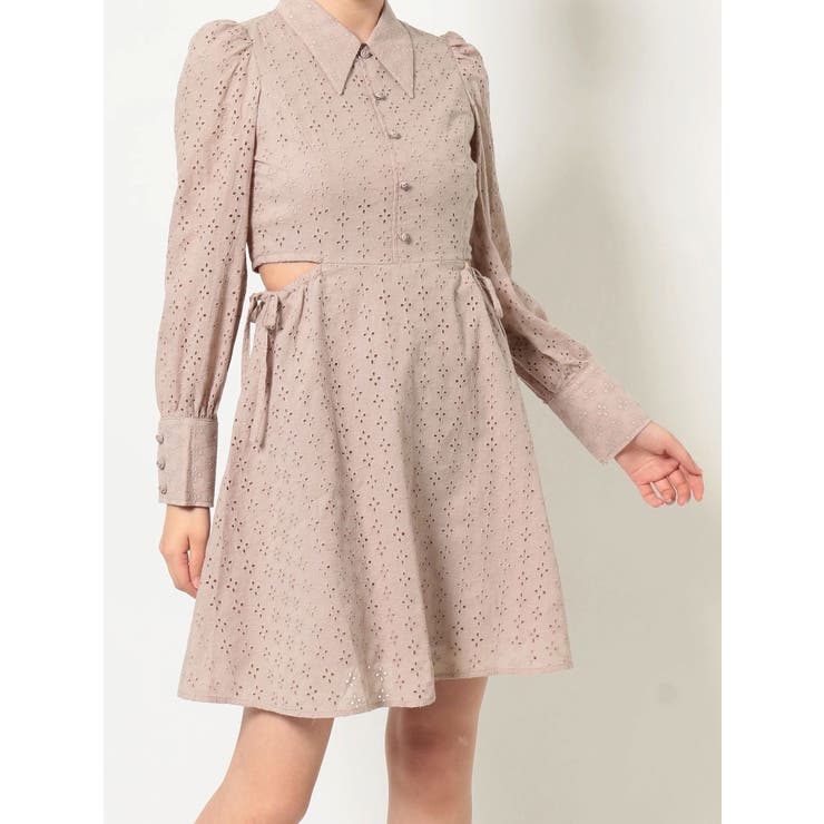 ウエストオープンコットンレースワンピース | EATME | 詳細画像47 