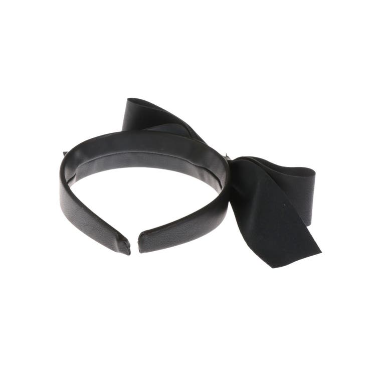 新品 UNMINOU フラットリボンカチューシャ（BLACK） 完売品 2281186222.jpg?1717371666