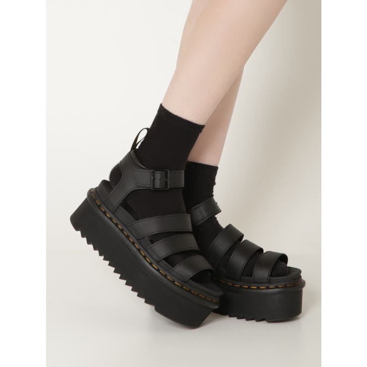 新品未使用】Dr. Martens サンダル Blaire Quad Dr.Martens - 【極美品