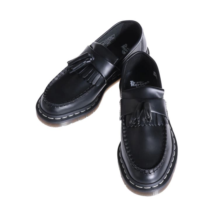 Dr. Martens ADRIAN W'S ブラック ローファー EU37 ADRIAN タッセルローファー
