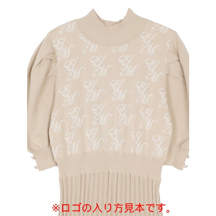 EMロゴニットワンピース[品番：MKSW0052091]｜EATME（イートミー