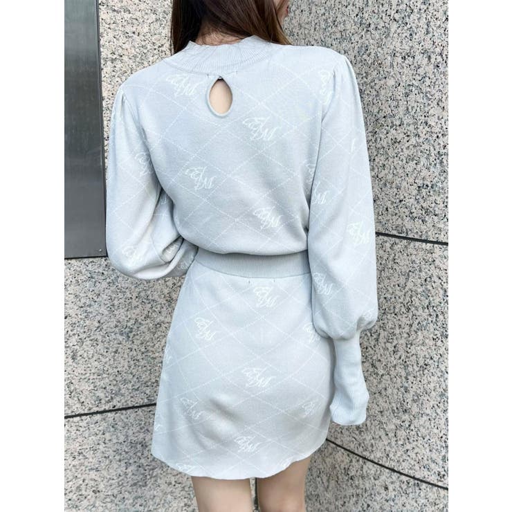 EMロゴニットスカート（セットアップ可能） | EATME | 詳細画像9 